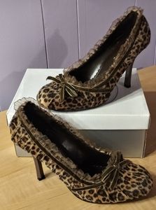 Wild Diva Cheetah Heels